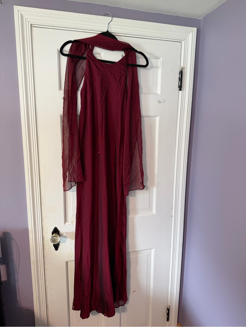 Y2K vintage slip dress by Chelsea Nites red